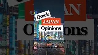 Thumbnail: Quick Japan Opinions: Sushi #Japan #sushi #japanesefood #travel