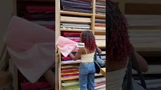 Thumbnail: Leave me in a fabric store, and I’m good 🤭