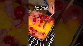 Thumbnail: Proof America is living in 2050… #food #eating #macandcheese #fail