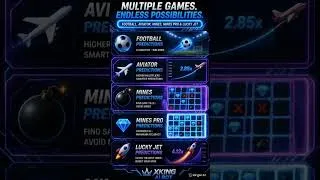 Thumbnail: XKING AI PREDICTION BOT 🤖 #predictions #ai #1million #gamehack #crash #freebot #1000 #free