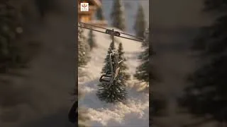 Thumbnail: Hyper-realistic miniature town in winter with cinematic views #shorts  #asmr #trending #viral