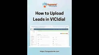 Thumbnail: How to Upload Leads in Custom VICIdial Theme | Step-by-Step Guide 2026