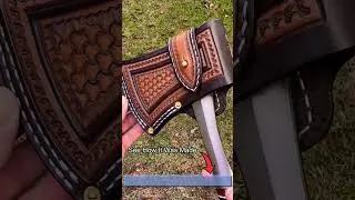 Thumbnail: Custom Leather Axe Sheath