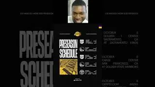 Thumbnail: THE LAKERS PRESEASON SCHEDULE IS HERE!