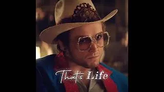 Thumbnail: That's Life - Rocketman edit #taronegerton #eltonjohn #rocketman