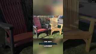 Thumbnail: Full build video on my channel! #kfw #springprojects #makemoney  #Adirondack