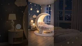 Thumbnail: ✨Sleeping on a Moon Bed… Too Cozy to Wake Up ✨ AI Dream Beds