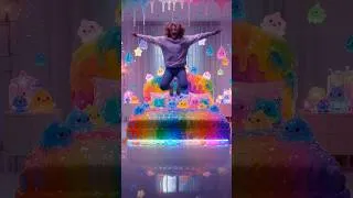 Thumbnail: ✨I Dove Into a SLIME BED?! ✨ AI Dream Bed