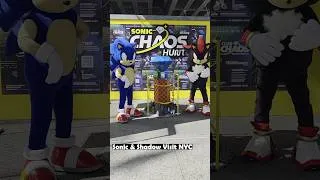 Thumbnail: Sonic and Shadow Visit New York City for Sonic Chaos Hunt #shorts #sonicthehedgehog #sonic
