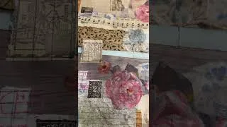 Thumbnail: 3-1/2 ft Collage Master board! What should I do with it? #collages #junkjournal #bookdiy