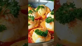 Thumbnail: How to make Irresistible Turkish Egg-Tomato Breakfast #shorts #viral