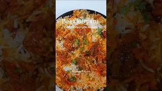 Thumbnail: Beef Biryani #shorts #biryani #recipe