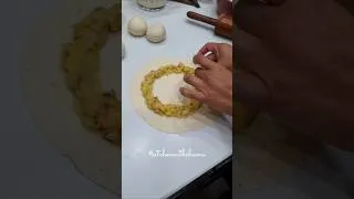 Thumbnail: Stuffed Aloo Katori Chaat #shorts #ramadanspecial #kitchenwithshama