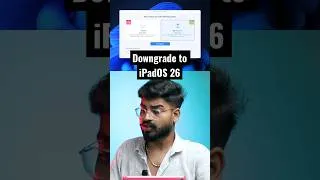 Thumbnail: How to Downgrade iPadOS 27 to 26 | Remove iPadOS 27 #shorts #ipados27
