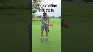 Thumbnail: Listen for the ball to go in to make more putts. #golf #golftip #putting