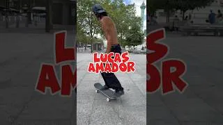 Thumbnail: Name This Trick! Lucas Amador Insane Ledge Trick 🛹🤯 #shorts #skateboarding