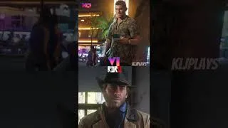 Thumbnail: RDR2 vs GTA 6 Ped Comparison #shorts