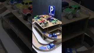 Thumbnail: DIY Parking for cars out of cardboard How to make Parking for cars#cardboard track #parking for cars