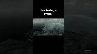 Thumbnail: Just taking a swim? #skyrim #swimming #npc #bug