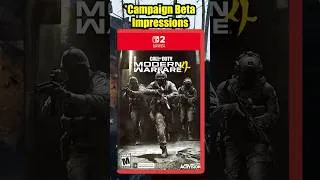 Thumbnail: I TESTED the Call of Duty MW4 CAMPAIGN Beta on #Switch2