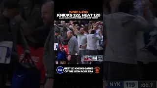 Thumbnail: 3/3/23: Knicks 122, Heat 120 - Julius Randle Game Winner