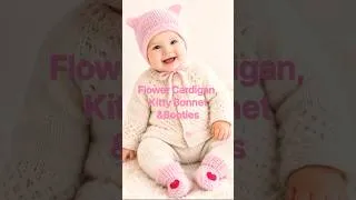 Thumbnail: Adorable Baby Girl Knitting Set 🎀 #knittig #shorts