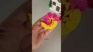 Thumbnail: Stop Scrolling! Make This Flower Clip in 10 Minutes! #crochet #fbreels #diy #crafts
