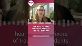 Thumbnail: What does survivorship mean to you, and what is your advice for people beginning their AML journey?