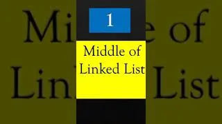 Thumbnail: Top 5 Linked List problems for Interviews #programming #coding #linkedlist #shorts