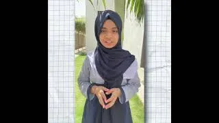 Thumbnail: Inaya Atif Malik from The Learning Space  shining bright in the Sitarey Competition! #sitarey