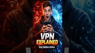 Thumbnail: What Is a VPN? 🔐  #trending #tech #technology #viral #vpn
