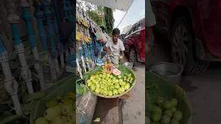 Thumbnail: Mouthwatering Green Fruit Chaat of Kolkata #shorts