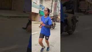 Thumbnail: Girls road running #reels#short#shortvideo#shorts#viral#viralvideo#music#india#new#youtubeshorts#new