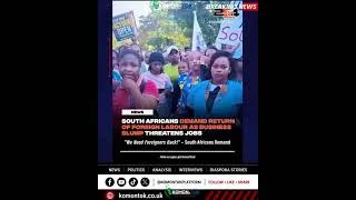 Thumbnail: SOUTH AFRICA’S XENOPHOBIC BACKLASH COMES FULL CIRCLE AS BUSINESSES SEEK FOREIGNERS BACK