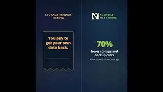 Thumbnail: Komprise | So you want to tier cold data? Intelligent Tiering vs. Storage Tiering