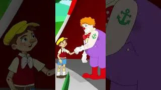 Thumbnail: 😱 Pinocchio Did Something BAD Before School! #shorts #pinocchio #fairytale