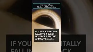 Thumbnail: The Time Warp Mystery of Black Holes #shorts