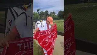 Thumbnail: Swiatek d. Townsend 6-1 2-6 6-3‎‎Iga gets her 8th consecutive win at Wimbledon.