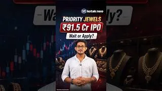 Thumbnail: Priority Jewels IPO Review - ₹91.50 Cr IPO Opens 28 Aug-1 Sep | Apply or Avoid?