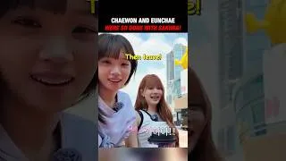 Thumbnail: LE SSERAFIM's Chaewon and Eunchae were so done with Sakura