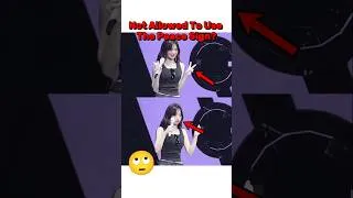 Thumbnail: When Ahyeon Panicked After Accidentally Using The Peace Sign #shorts #kpop