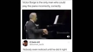 Thumbnail: Victor Borge playing the piano #shorts