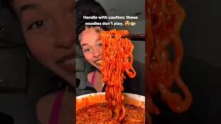 Thumbnail: Spicy buldak chaos 🌶🍜 Tears, heat & flavor fire! #BuldakChallenge #SpicyMukbang #FireNoodles