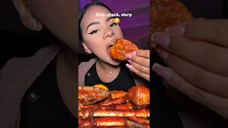 Thumbnail: Drip, crack & slurp 🦞🧄 The boil never misses! #SeafoodBoil #MukbangCompilation #ButterDrip