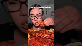 Thumbnail: SEAFOOD BOIL showdown 🦀🔥 Butter, spice & messy bites! #SeafoodMukbang #BoilFeast #FoodieFix