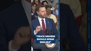 Thumbnail: Vance says truck drivers should speak English