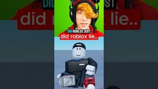 Thumbnail: Roblox got caught lying..