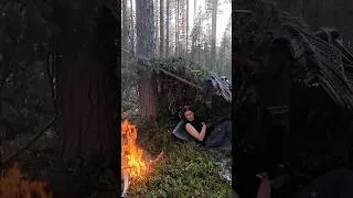 Thumbnail: I Had to Leave This Emergency Shelter Halfway Through.. #wintersurvival #motorcycleadventure