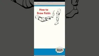 Thumbnail: How to Draw Clothing Folds #illustration #art #artinstruction #krishnadraws
