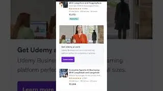 Thumbnail: Get Best SellervUdemy Courses in 399Rs or 9.99$ #aiforbusiness #artificialintelligencemodel